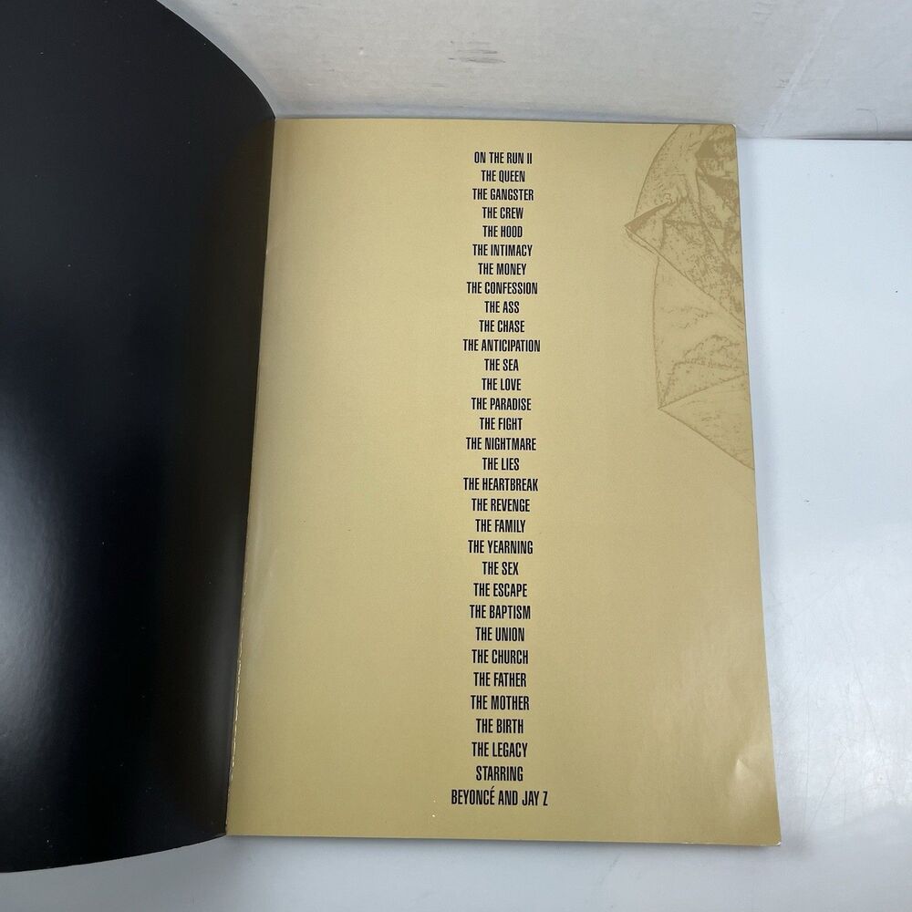 Beyonce Jay-Z Official OTR II World Tour Photo Book Program - On the Run 2 - Picture 2 of 5